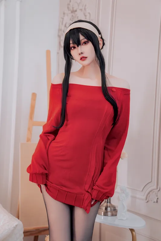 约尔红毛衣 - Natsuko夏夏子