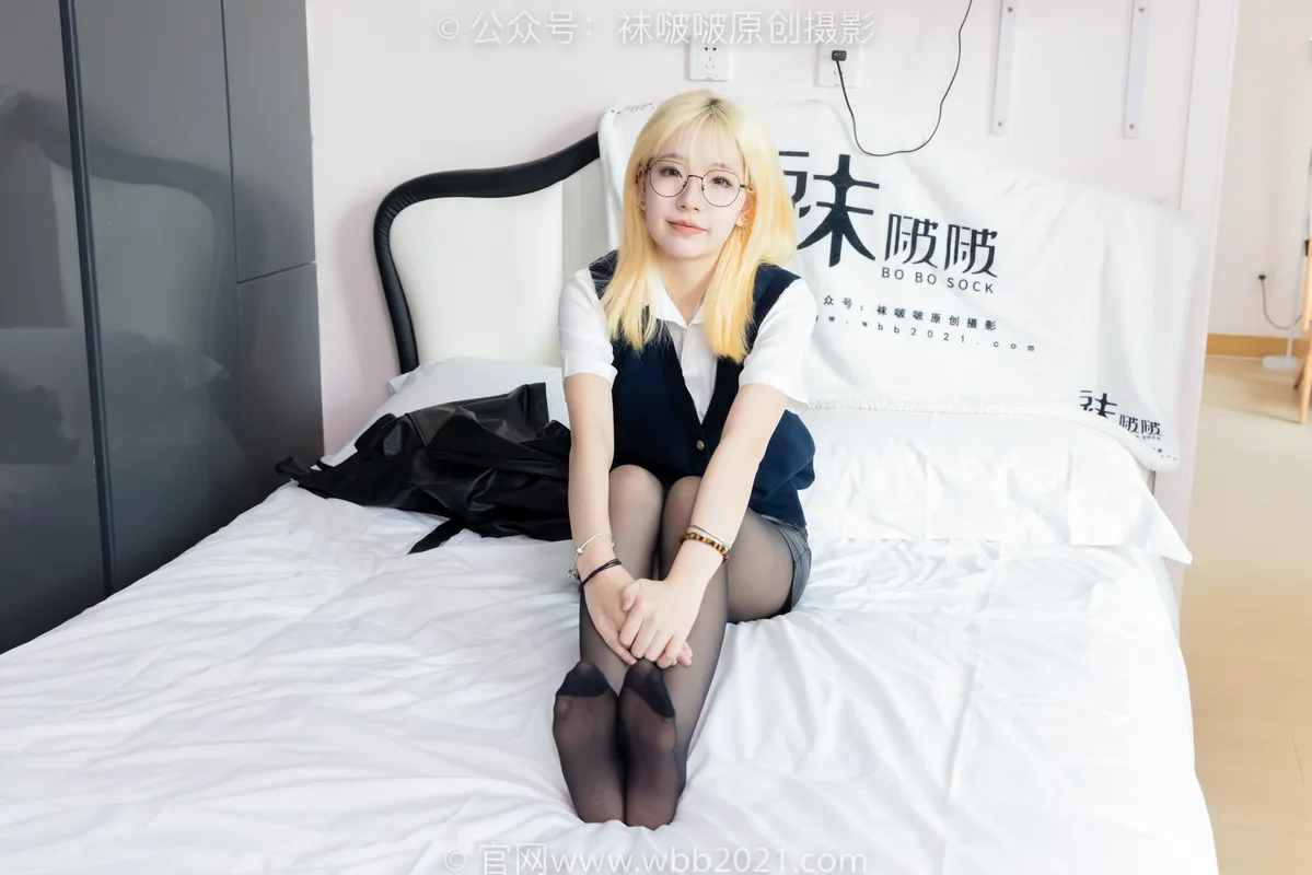 [BoBoSocks袜啵啵] NO.507 小甜豆-高跟长靴、薄黑丝（脚尖加固款）、皮衣外套、ol风（超长花絮版） - BoBoSocks袜啵啵